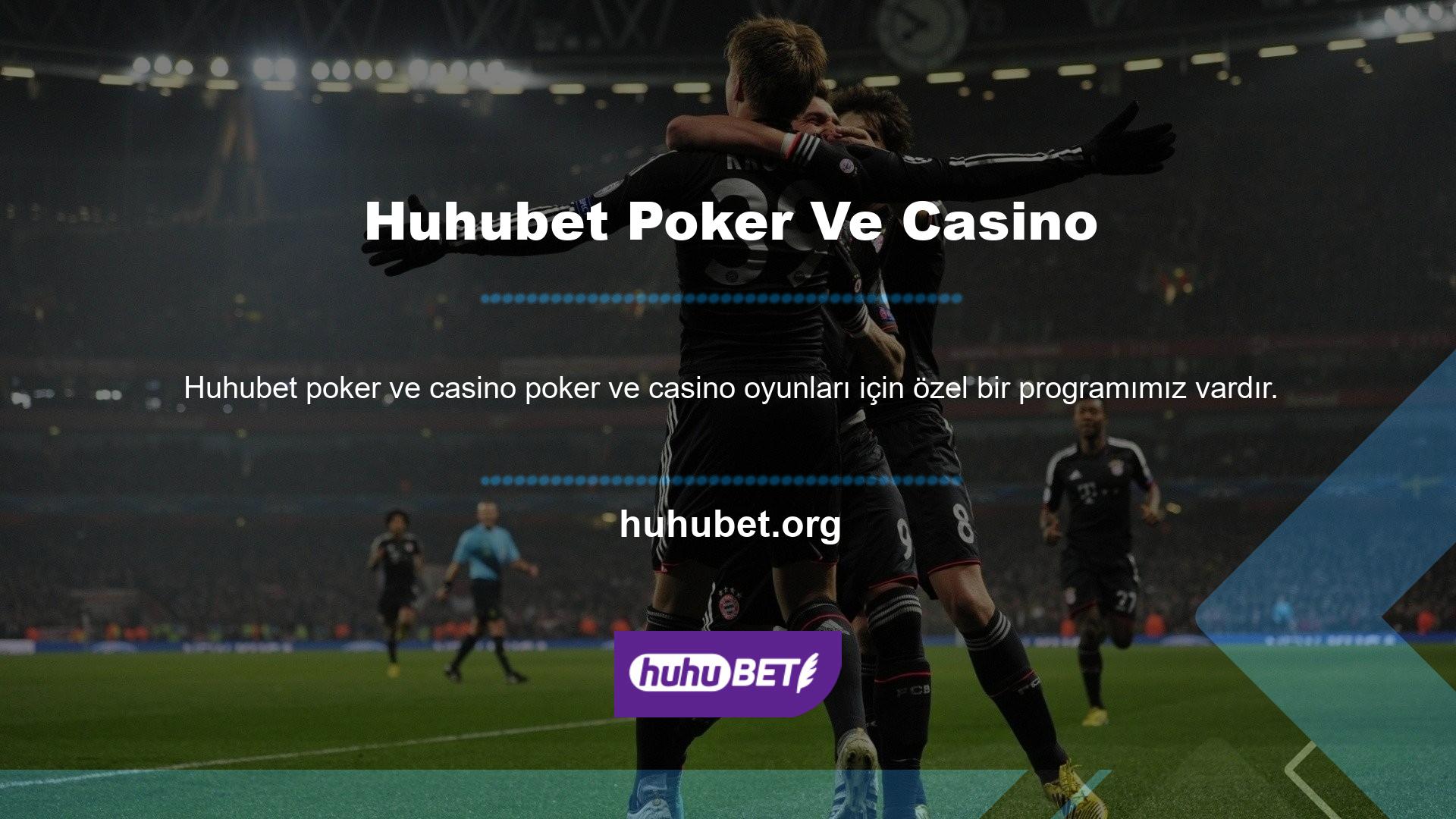 Yani indirme ve kurulum seçeneklerinize göre Huhubet Casino seçeneklerini değerlendirebilirsiniz